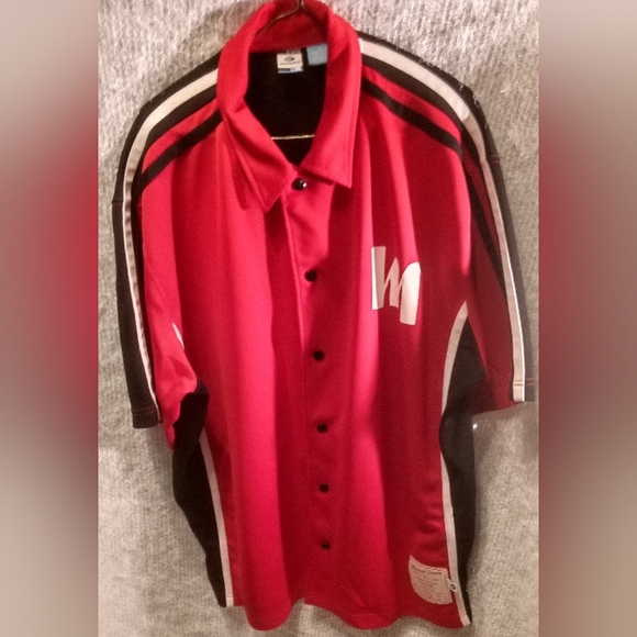 Physical Science Apparel Letter M Warm up Button JERSEY ADULT PHYS.SCi. XL - Picture 1 of 4